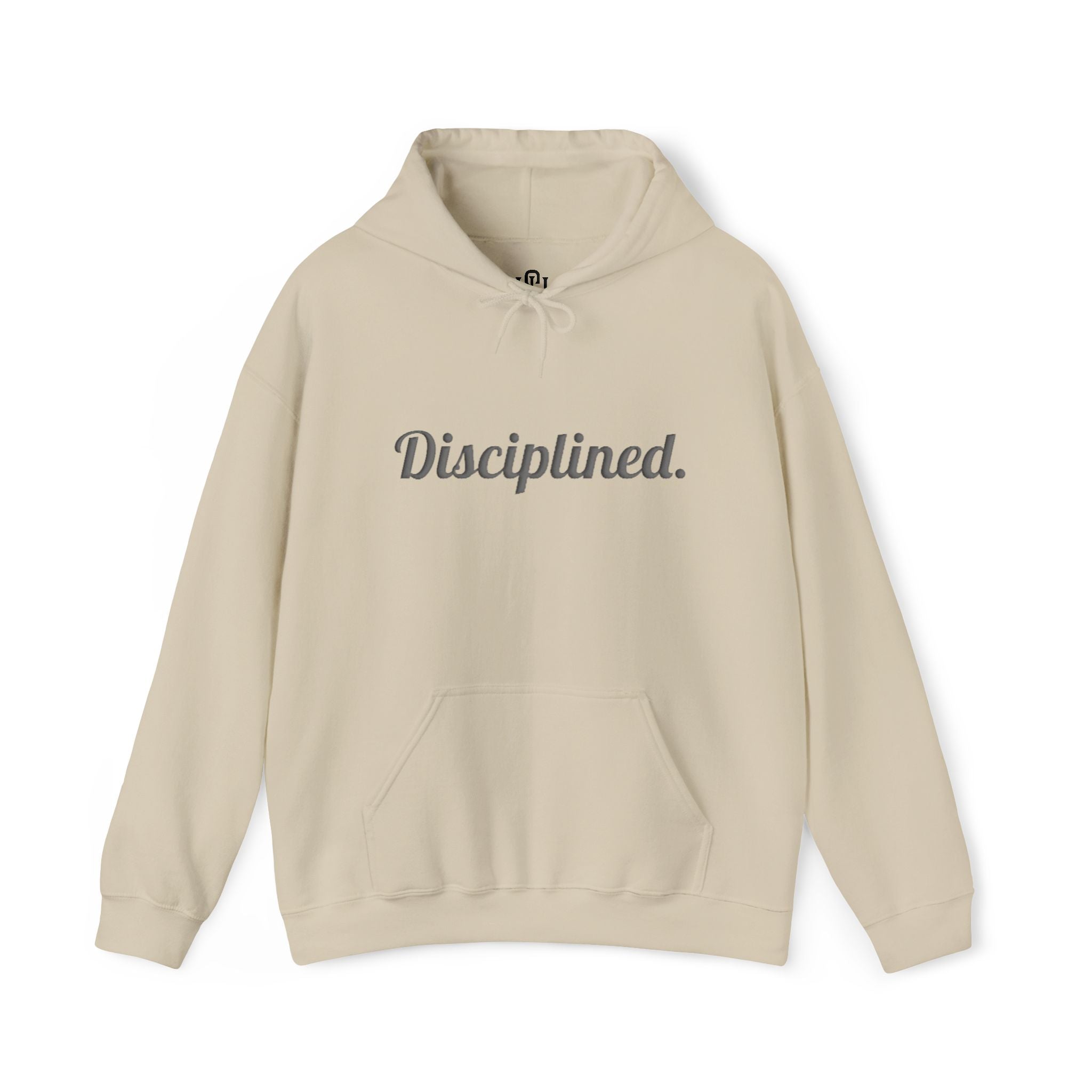 Disciplined. Puff Print Hoodie