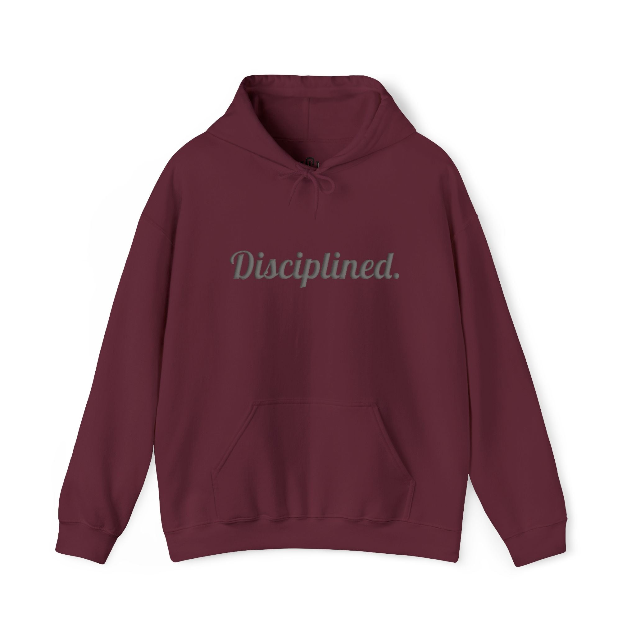 Disciplined. Puff Print Hoodie