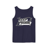 Keep Pushing Garment-Dyed Tank