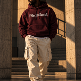Disciplined. Puff Print Hoodie