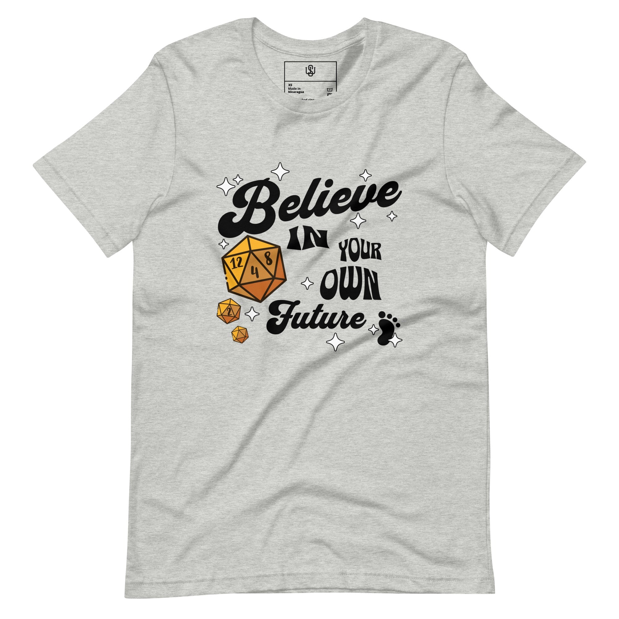 Believe In Your Future t-shirt - Wet Sundays