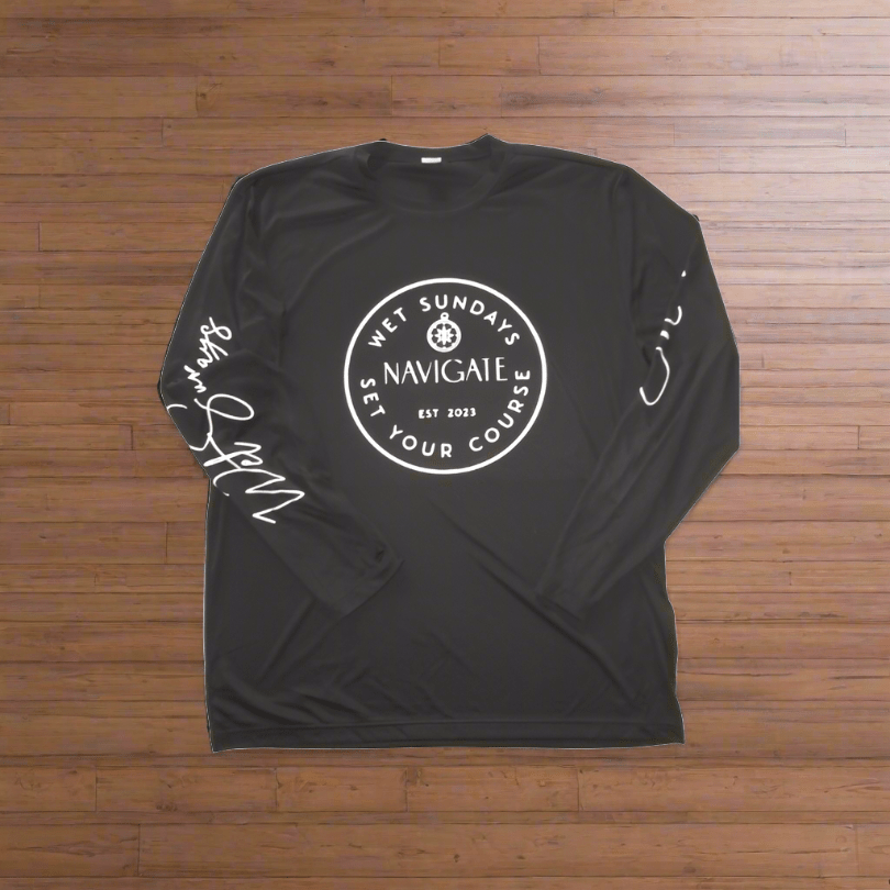 Black Dri-Fits Performance Shirts - Wet Sundays