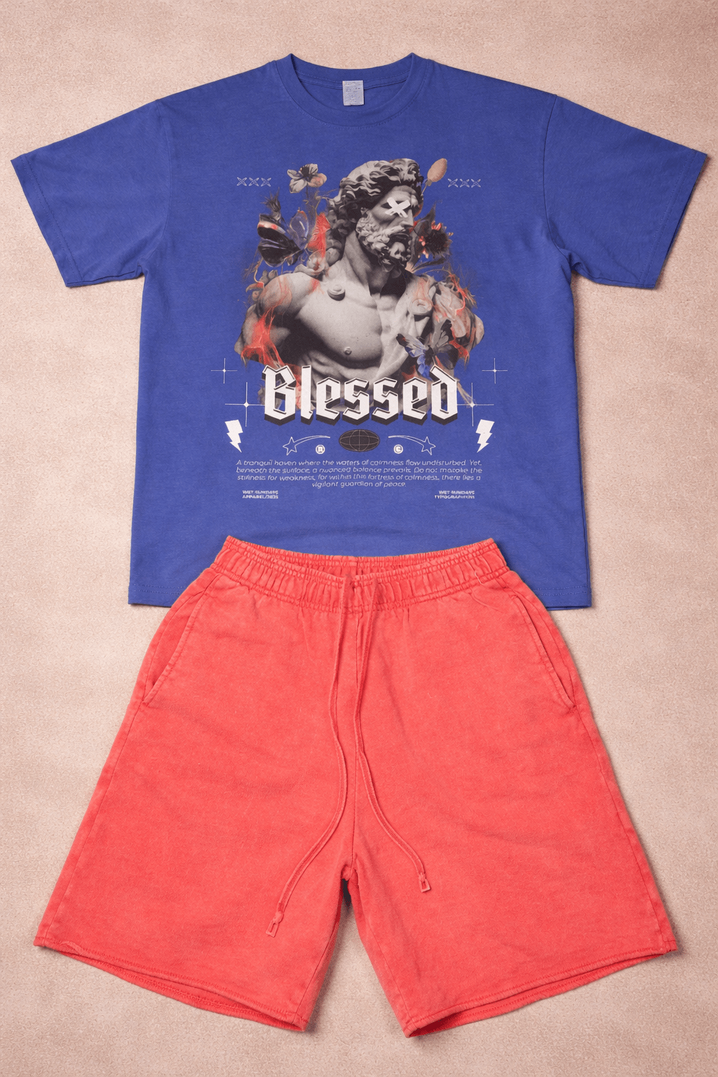 Blessed Set — Island Energy Collection w/ Orange Fleece - Wet Sundays