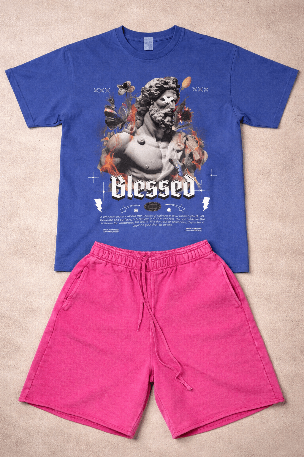 Blessed Set — Island Energy Collection w/ Pink Fleece - Wet Sundays