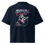 Connected Oversized High Neck T-shirt - Wet Sundays