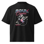 Connected Oversized High Neck T-shirt - Wet Sundays