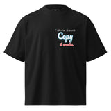 Culture Doesn’t Copy. It Creates. Oversized T-shirt (Printed) - Wet Sundays