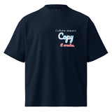 Culture Doesn’t Copy. It Creates. Oversized T-shirt (Printed) - Wet Sundays