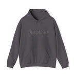 Disciplined. Puff Print Hoodie - Wet Sundays