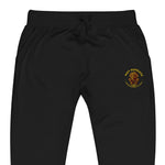 Embroidery Roses fleece sweatpants - Wet Sundays