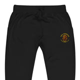 Embroidery Roses fleece sweatpants - Wet Sundays