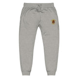 Embroidery Roses fleece sweatpants - Wet Sundays