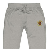 Embroidery Roses fleece sweatpants - Wet Sundays