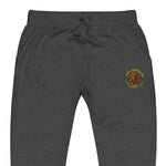 Embroidery Roses fleece sweatpants - Wet Sundays