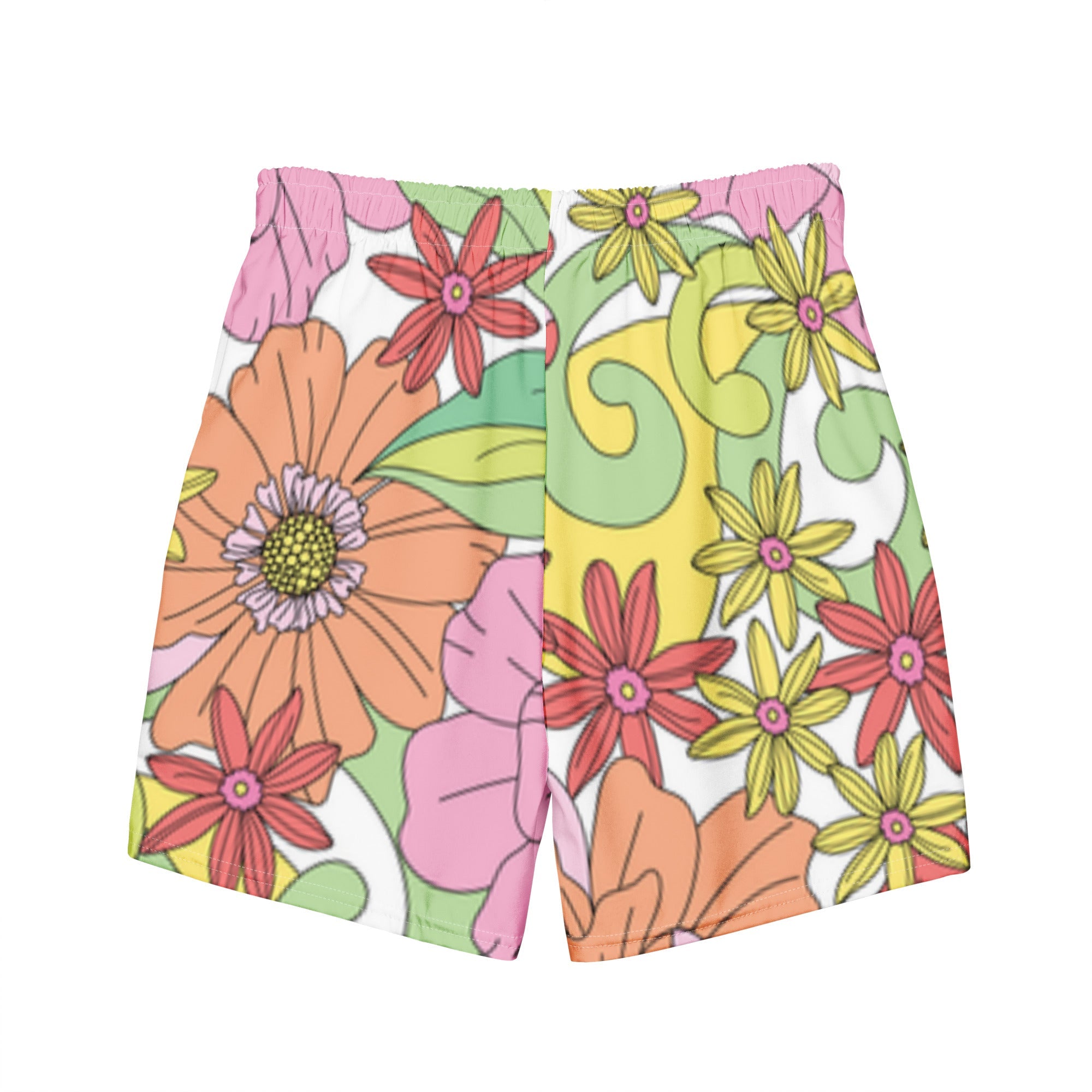 Floral Men's swim trunks - Wet Sundays