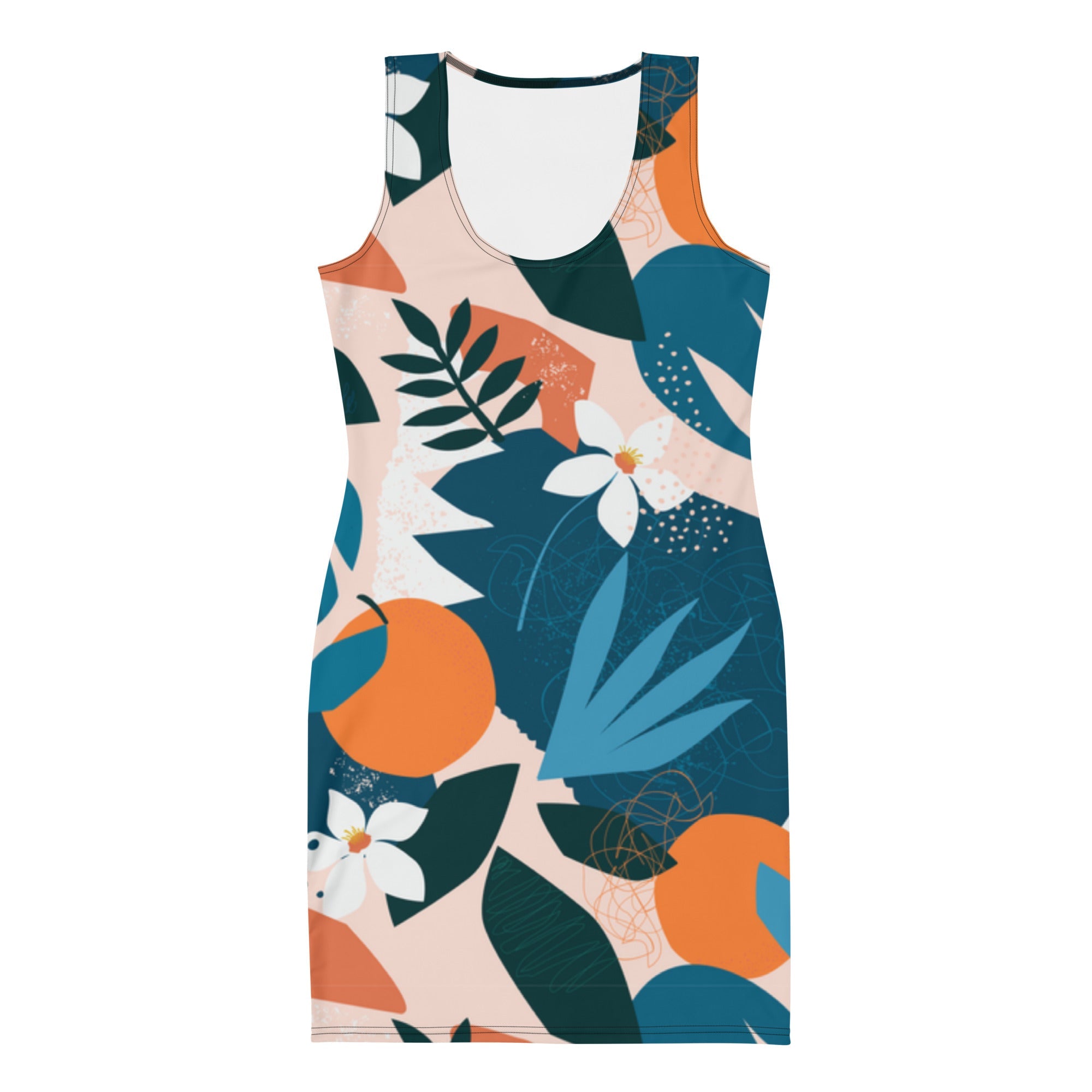 Floral Passion Bodycon dress - Wet Sundays