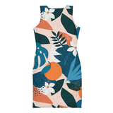 Floral Passion Bodycon dress - Wet Sundays