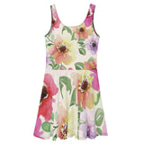 Flower Fantasy Skater Dress - Wet Sundays