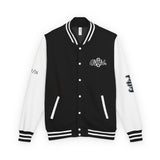 Gifted. Hope Through Thorns Letterman Jacket — Black / White - Wet Sundays