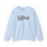 Gifted. Puff Print Crewneck - Wet Sundays
