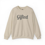 Gifted. Puff Print Crewneck - Wet Sundays