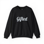 Gifted. Puff Print Crewneck — Black - Wet Sundays