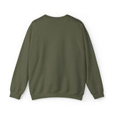 Gifted. Puff Print Crewneck — Military Green - Wet Sundays