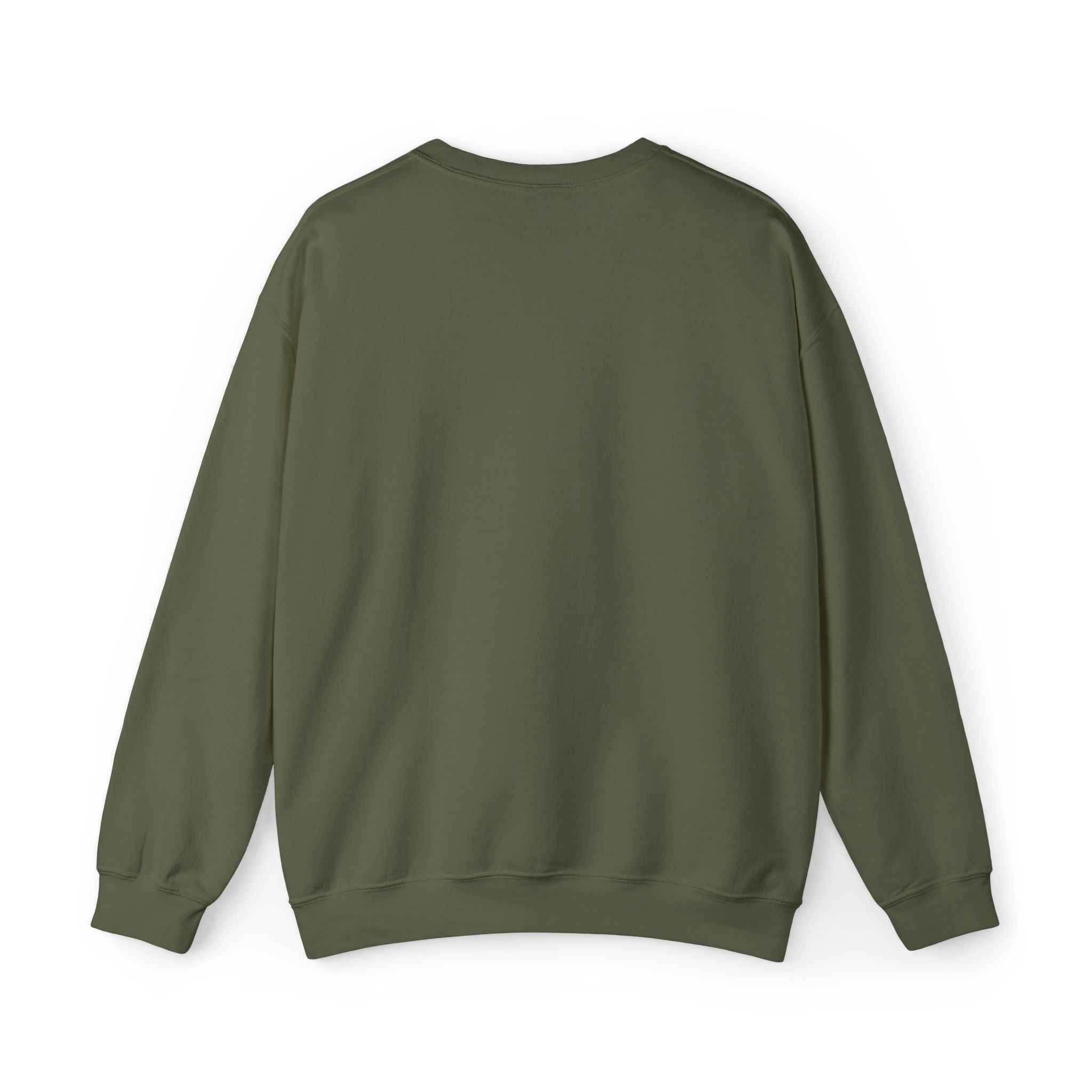 Gifted. Puff Print Crewneck — Military Green - Wet Sundays