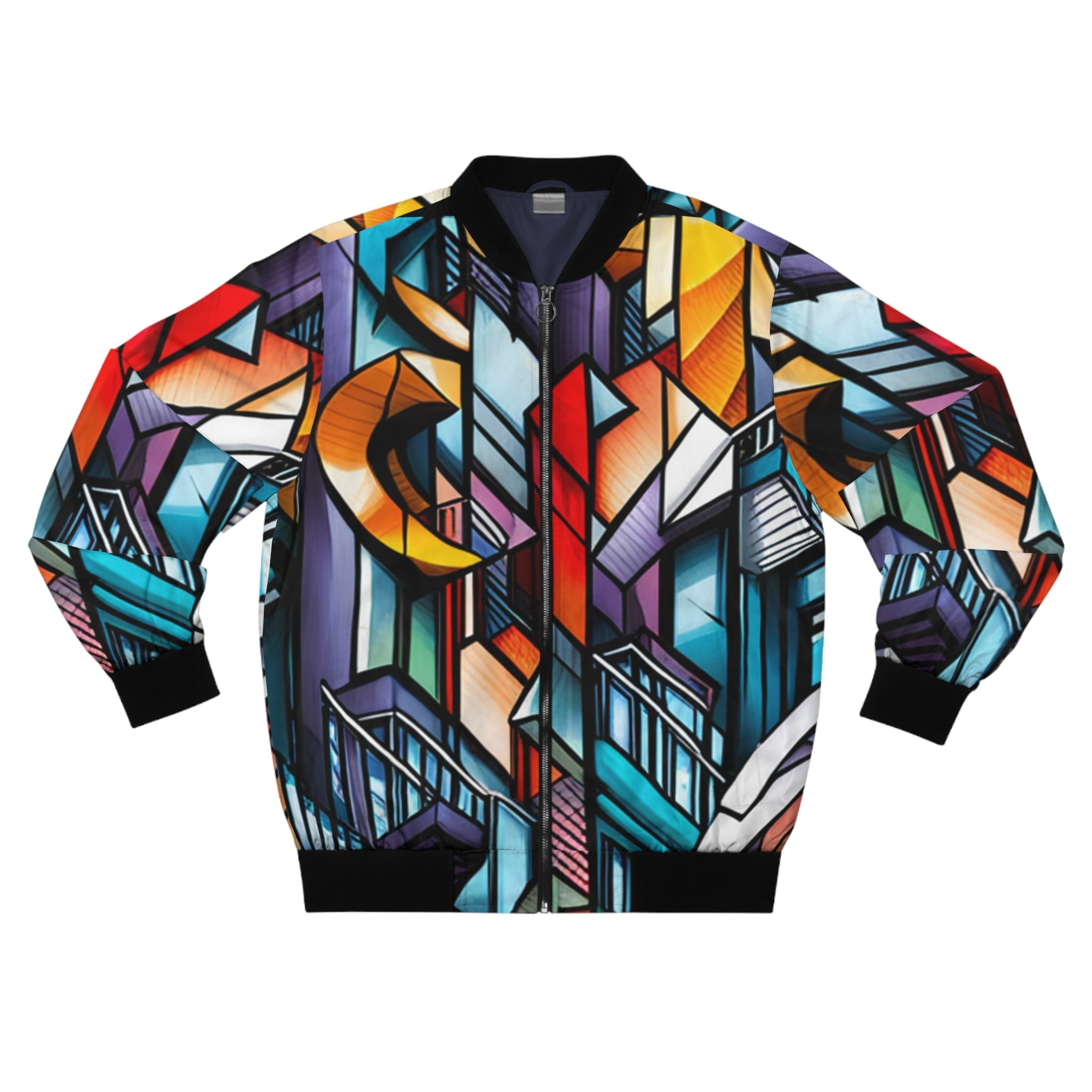 Graffiti Urban Bomber Jacket - Wet Sundays