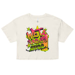 Graffiti Women’s crop top - Wet Sundays