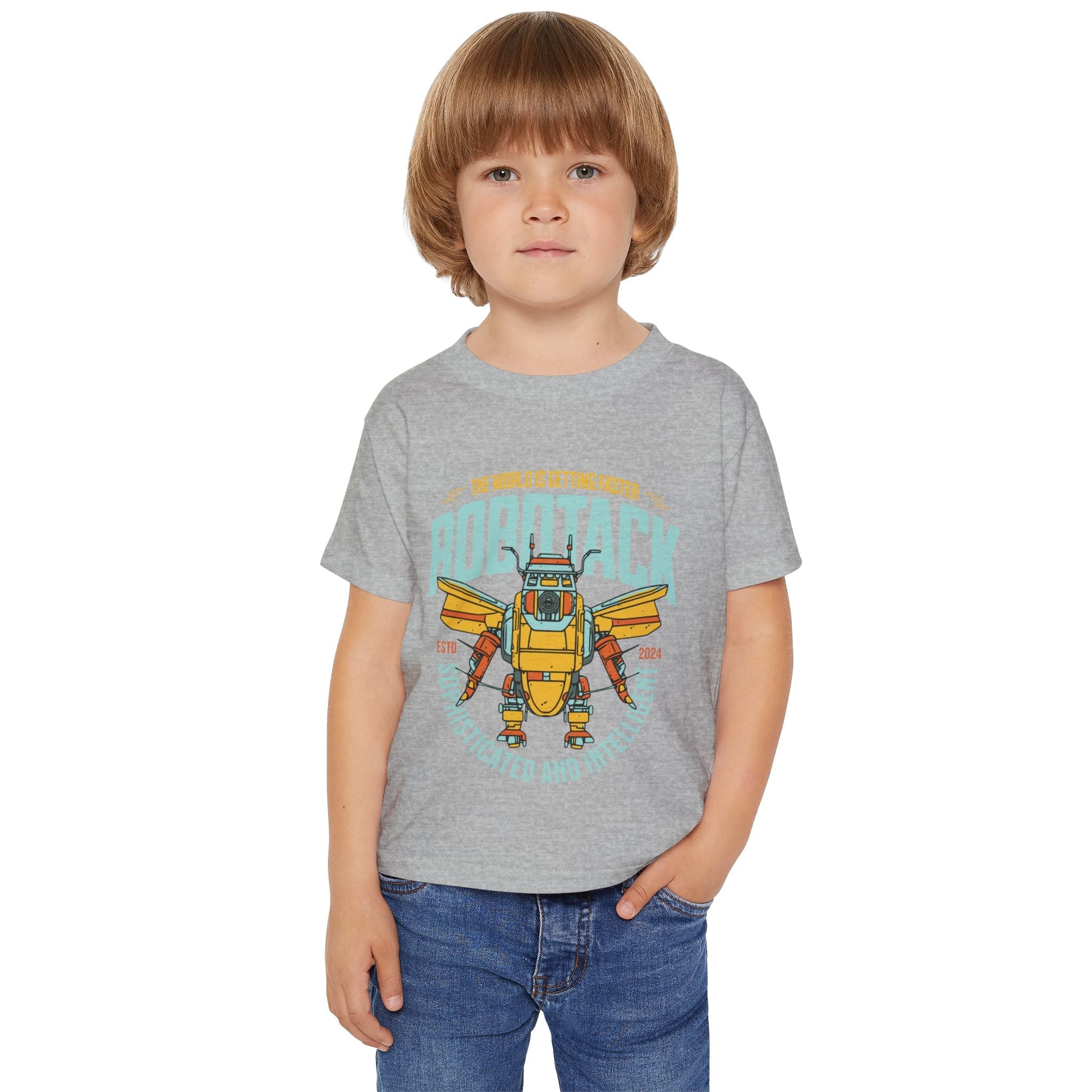 Heavy Cotton Toddler T-shirt - Wet Sundays