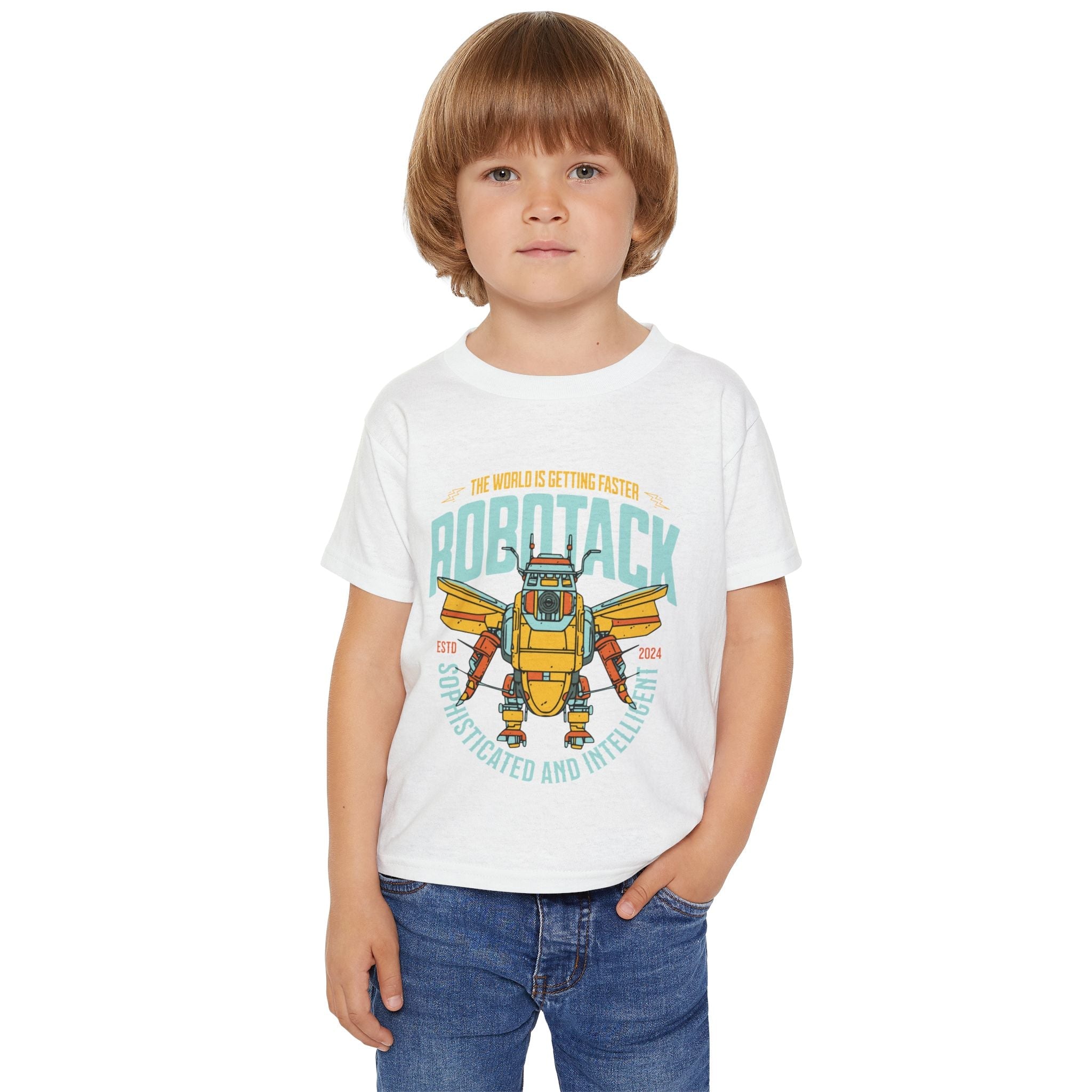 Heavy Cotton Toddler T-shirt - Wet Sundays