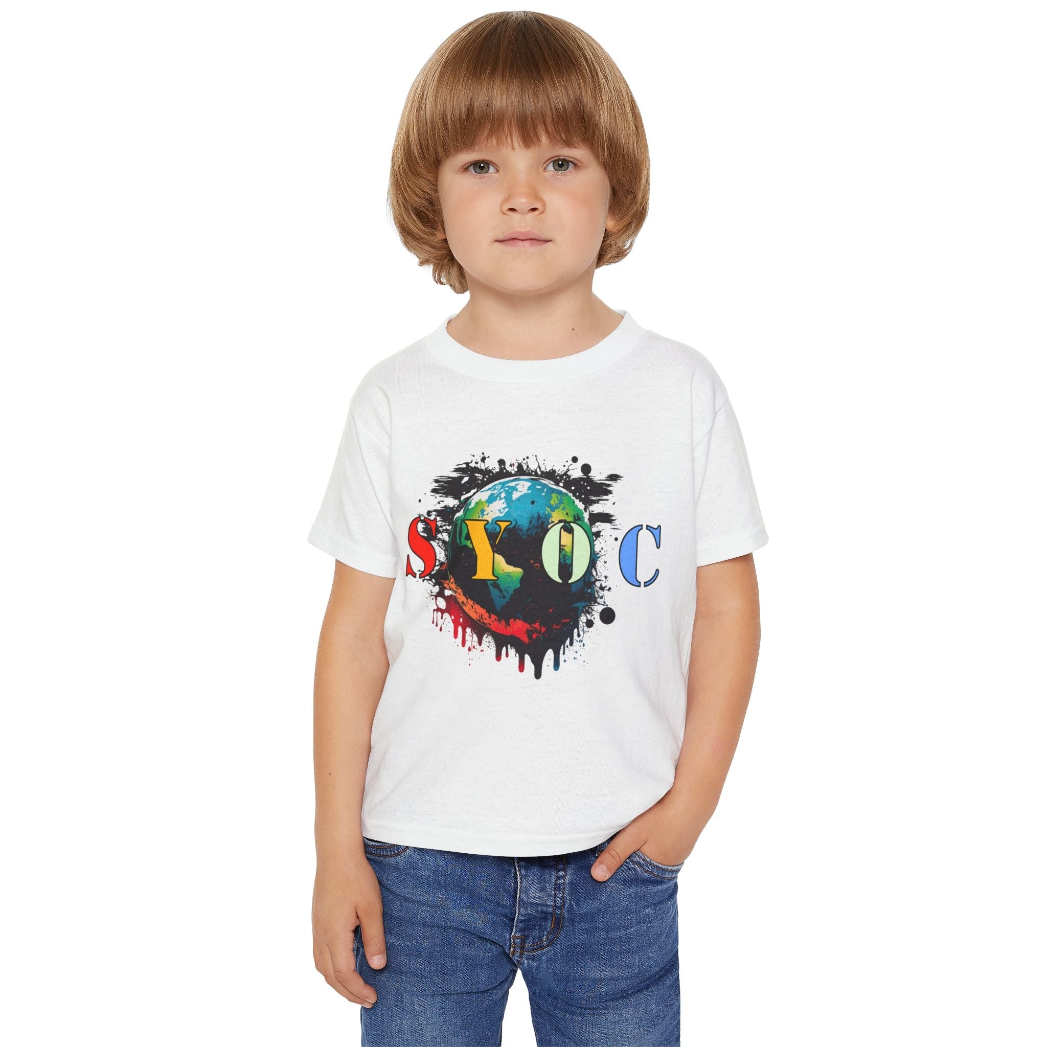 Heavy Cotton Toddler T-shirt - Wet Sundays