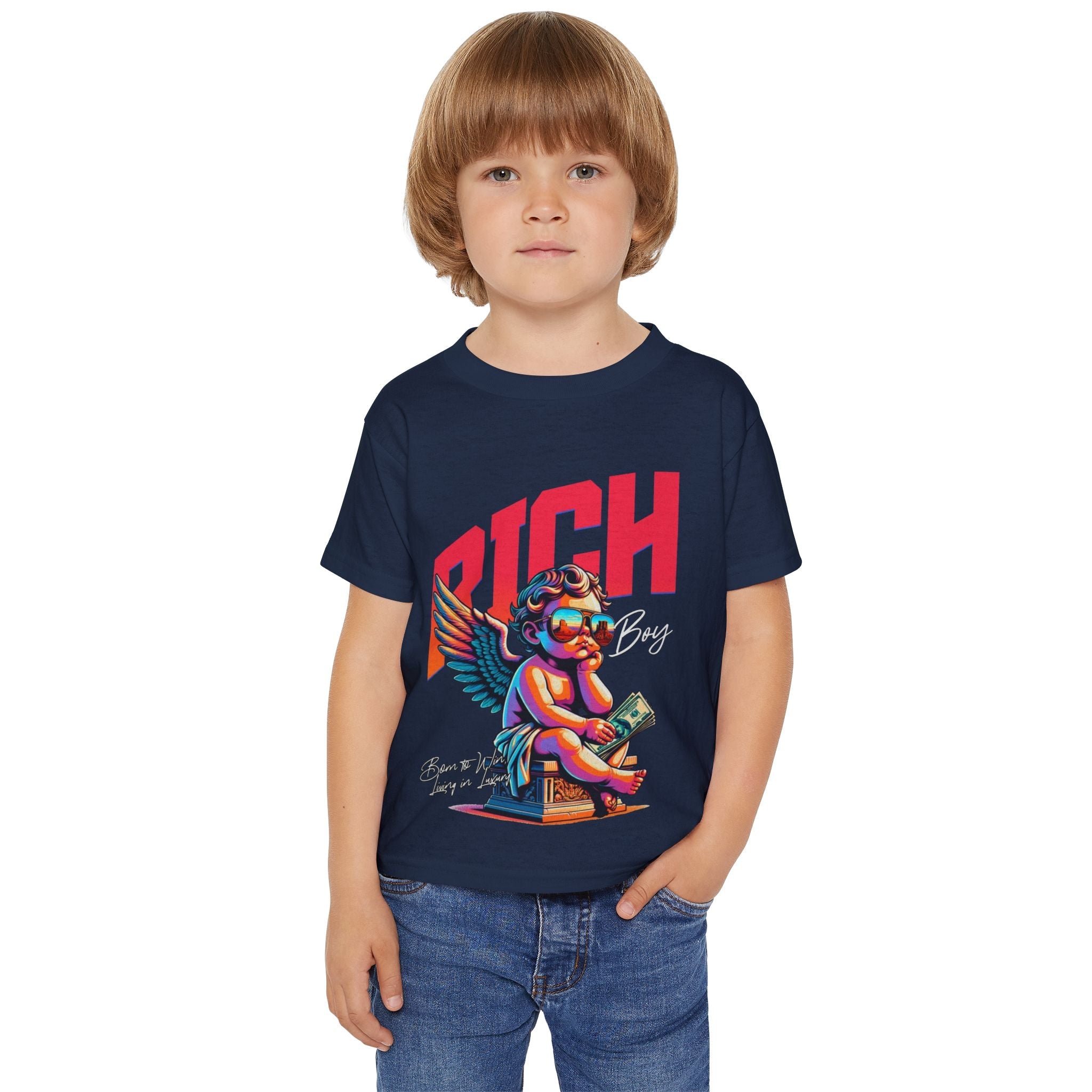 Heavy Cotton Toddler T-shirt - Wet Sundays