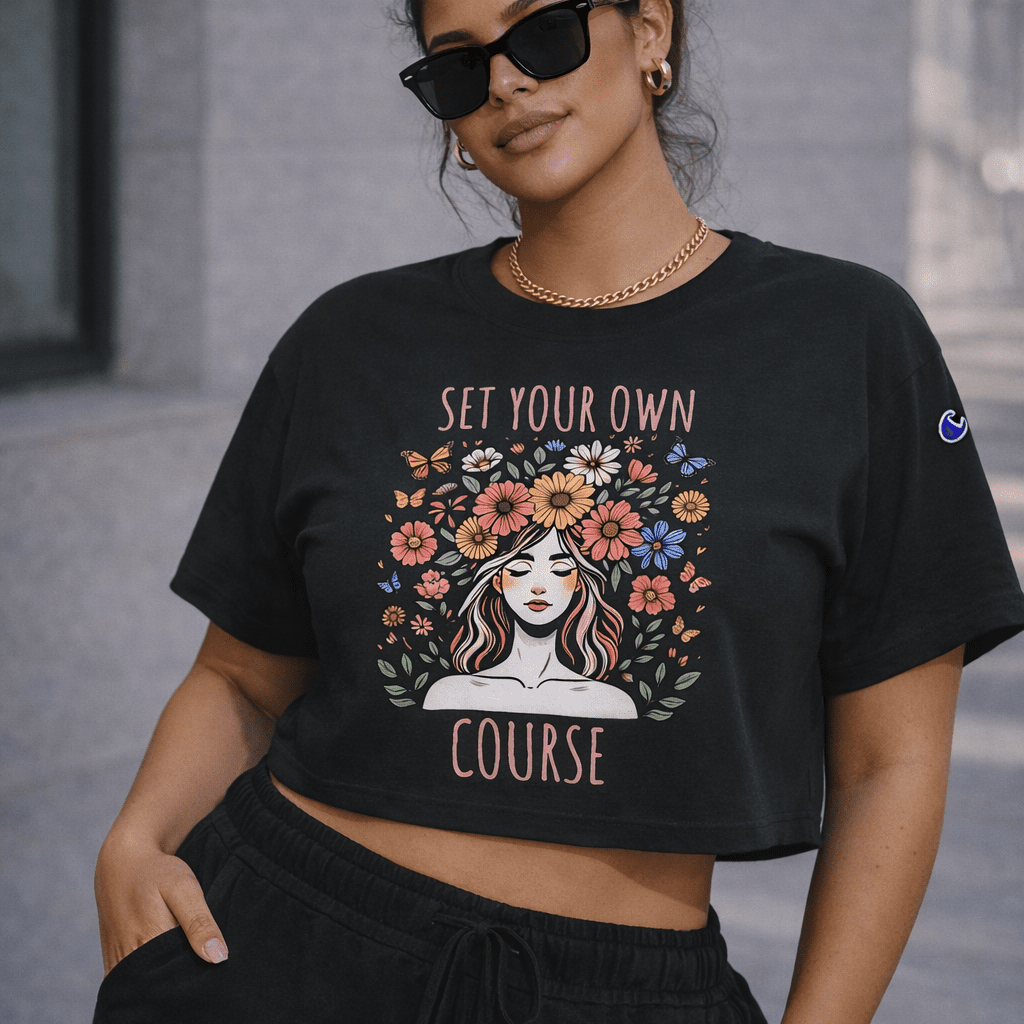 Heritage Cropped T-Shirt - Wet Sundays