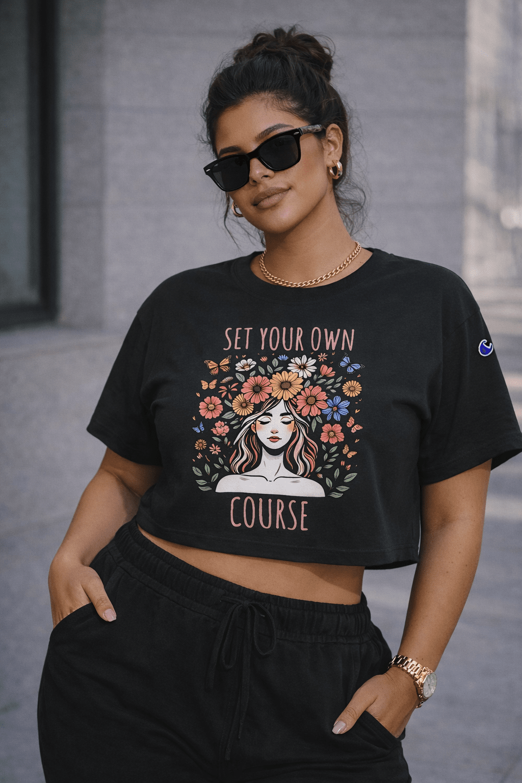 Heritage Cropped T-Shirt - Wet Sundays