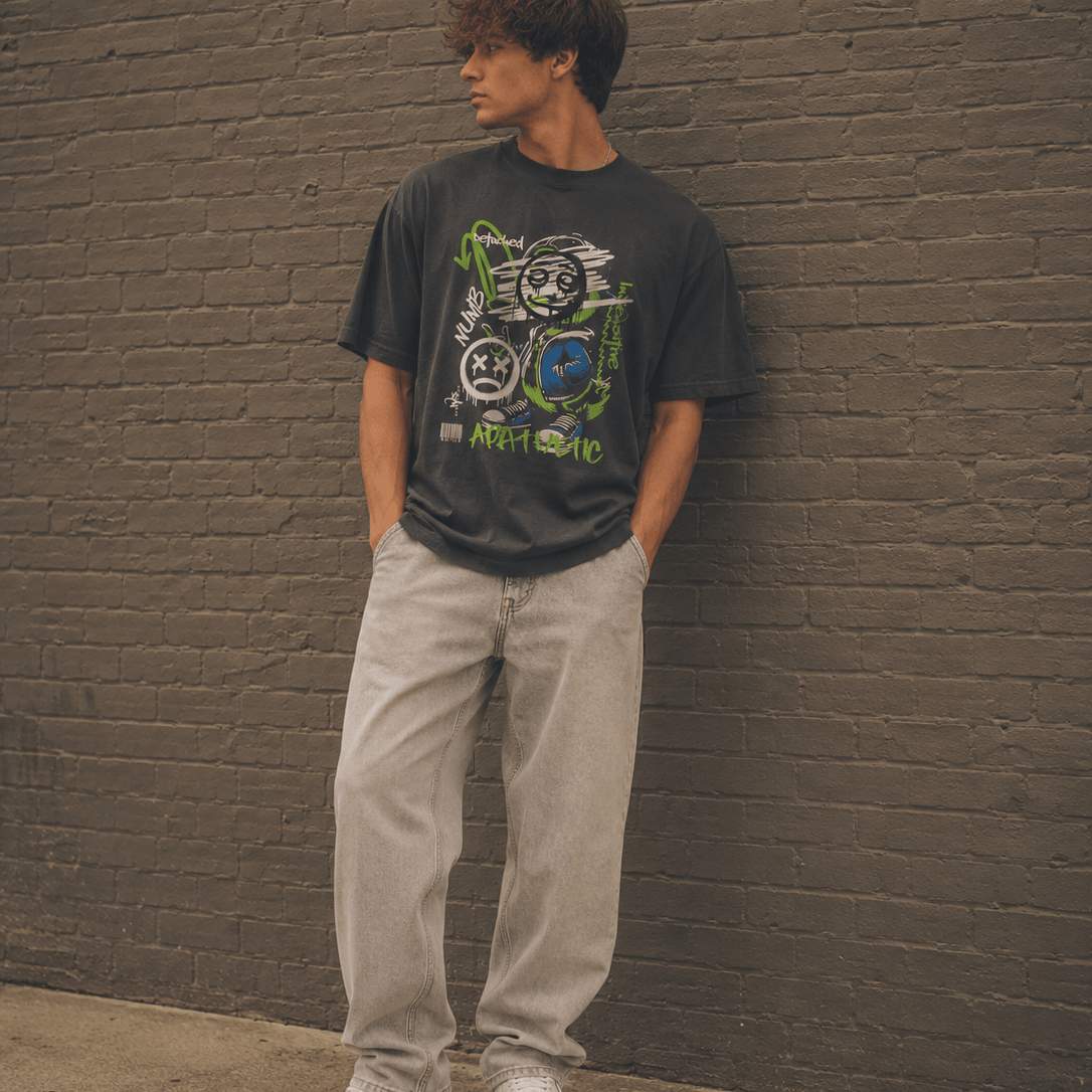 Im Detached Oversized t-shirt - Wet Sundays