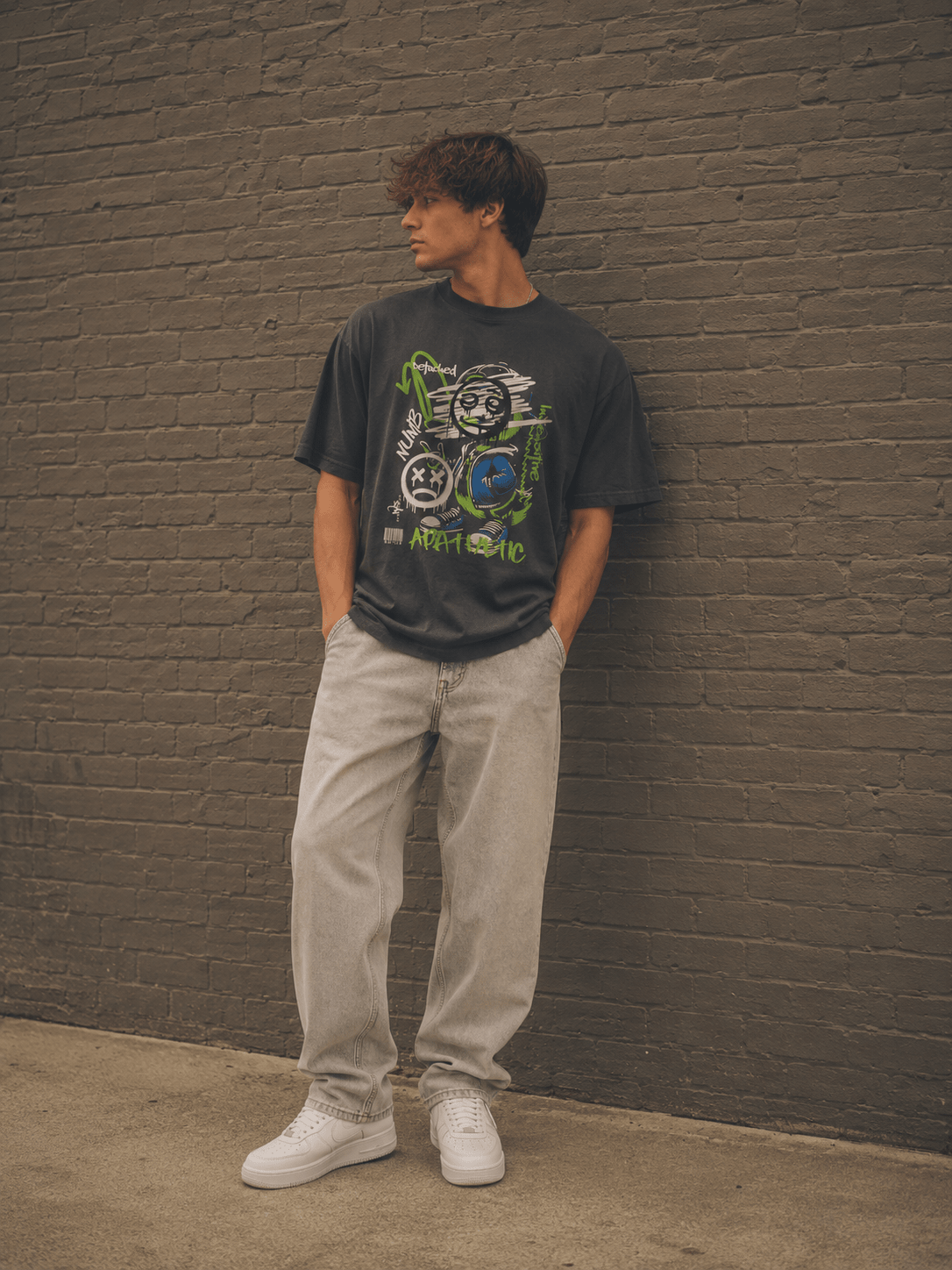 Im Detached Oversized t-shirt - Wet Sundays