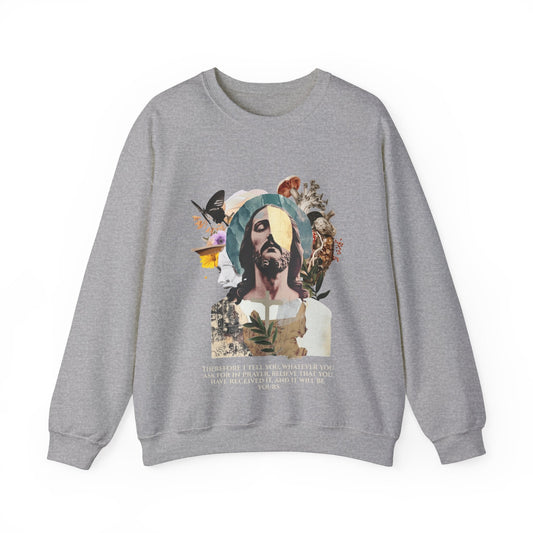 Jesus Piece Crewneck Sweatshirt - Wet Sundays