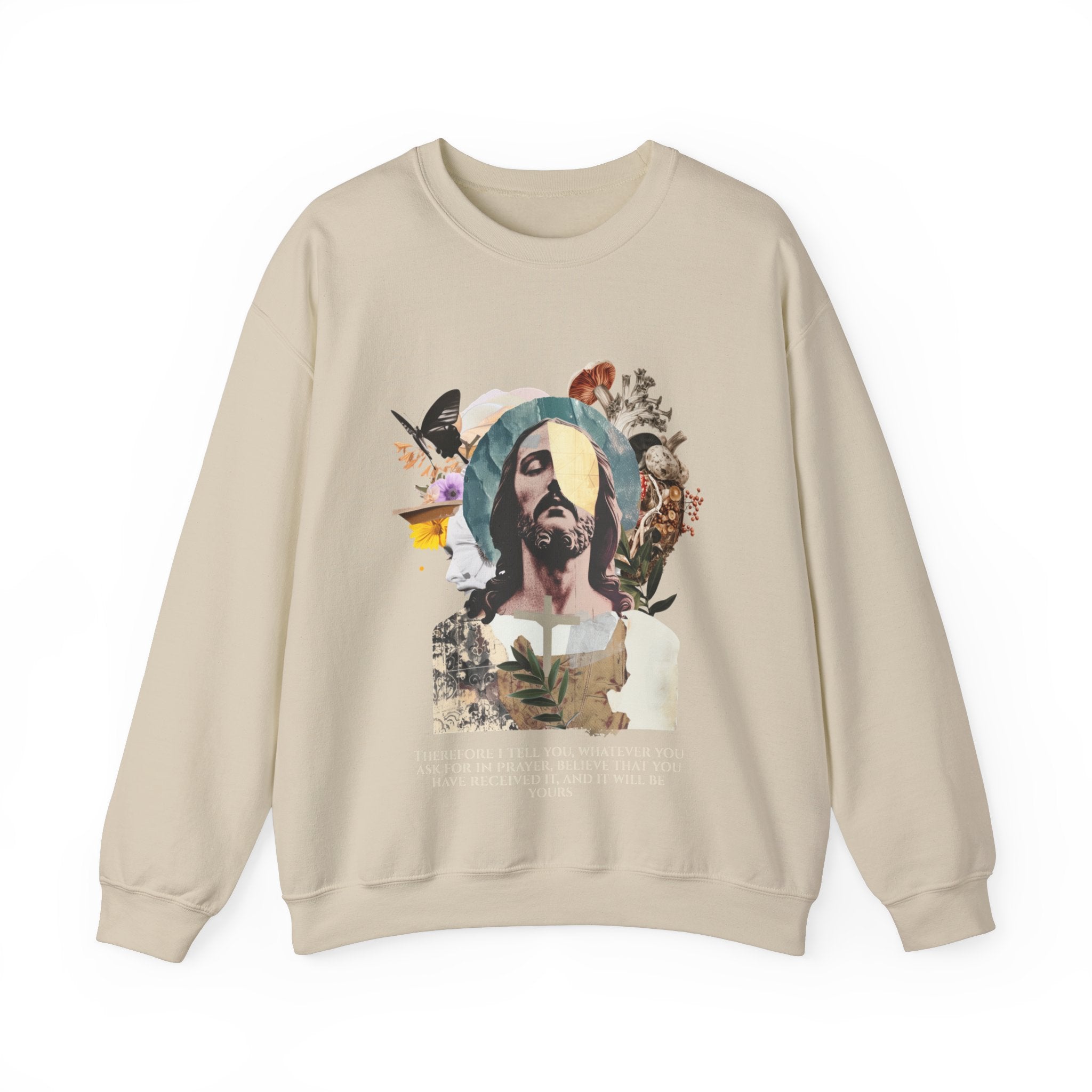 Jesus Piece Crewneck Sweatshirt - Wet Sundays