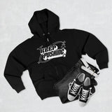 Keep Pushing Black Zip Hoodie - Wet Sundays