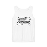 Keep Pushing Garment-Dyed Tank - Wet Sundays