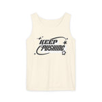 Keep Pushing Garment-Dyed Tank - Wet Sundays