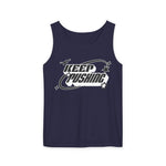 Keep Pushing Garment-Dyed Tank - Wet Sundays