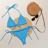 Light Blue String bikini - Wet Sundays