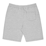 Men's Roses Embroidery fleece shorts - Wet Sundays