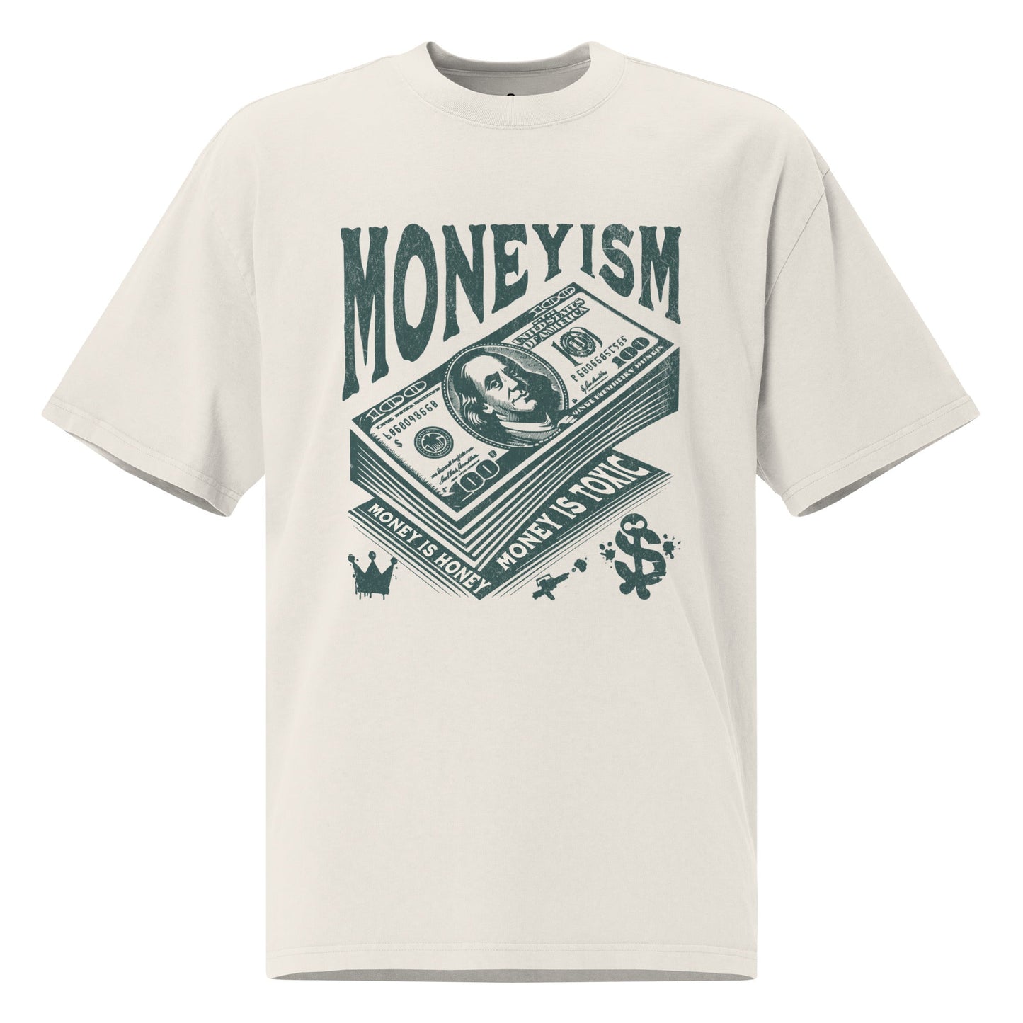 Moneyism Oversized t-shirt - Wet Sundays