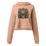 Mr Flower Crop Hoodie - Wet Sundays