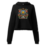 Mr Flower Crop Hoodie - Wet Sundays