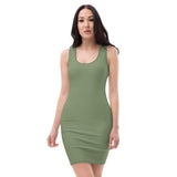 Olive Allure Bodycon dress - Wet Sundays